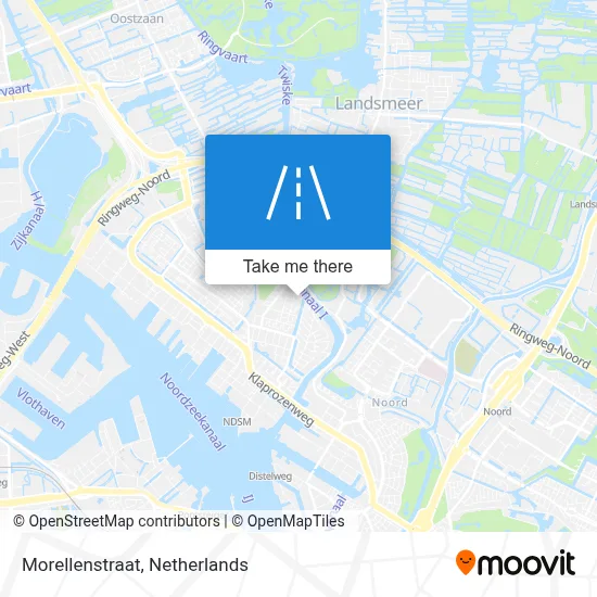 Morellenstraat map