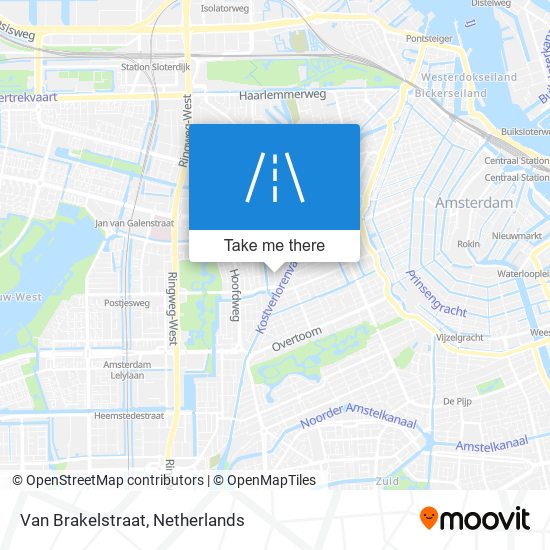 Van Brakelstraat map