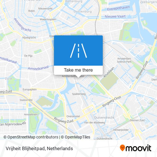 Vrijheit Blijheitpad map