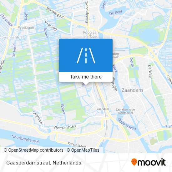 Gaasperdamstraat map