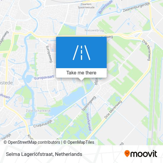 Selma Lagerlöfstraat map