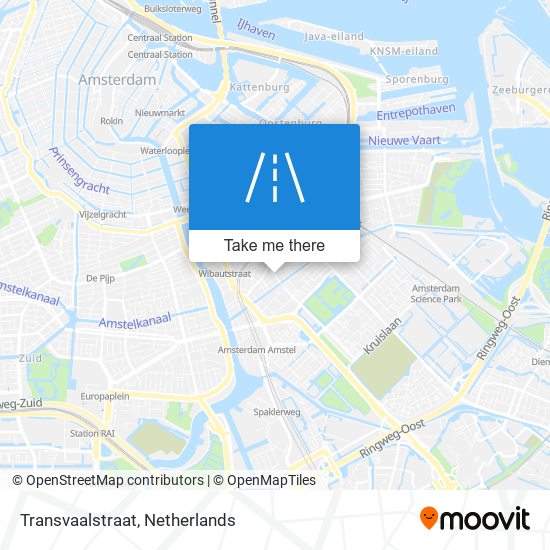 Transvaalstraat map