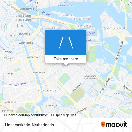 Linnaeuskade map