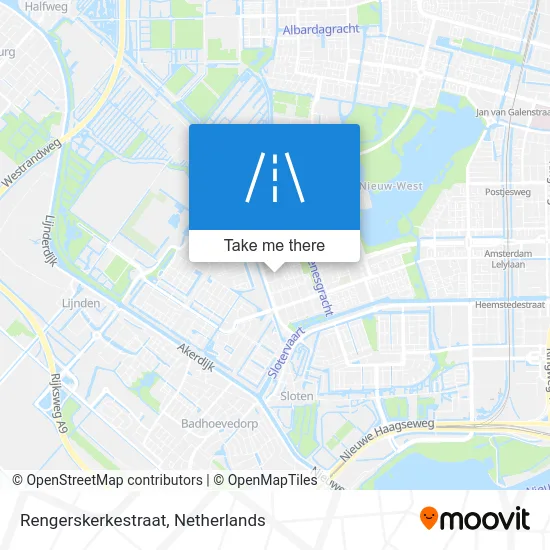 Rengerskerkestraat map