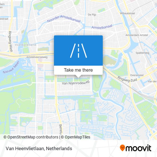 Van Heenvlietlaan map
