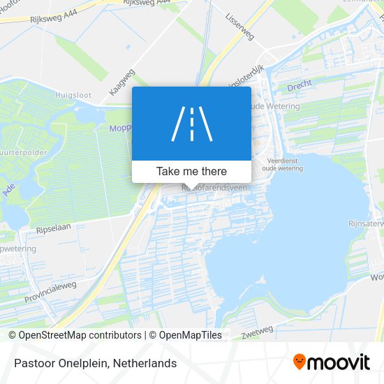 Pastoor Onelplein map