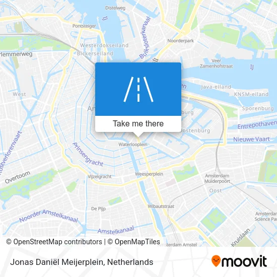 Jonas Daniël Meijerplein map