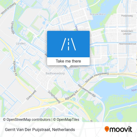Gerrit Van Der Puijstraat map