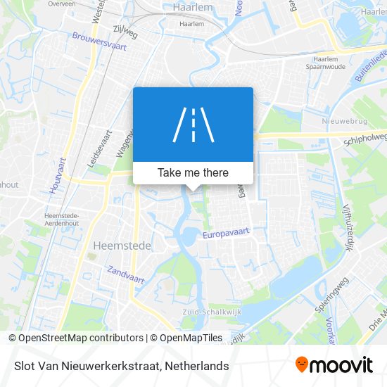 Slot Van Nieuwerkerkstraat map