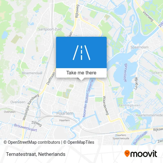 Ternatestraat map