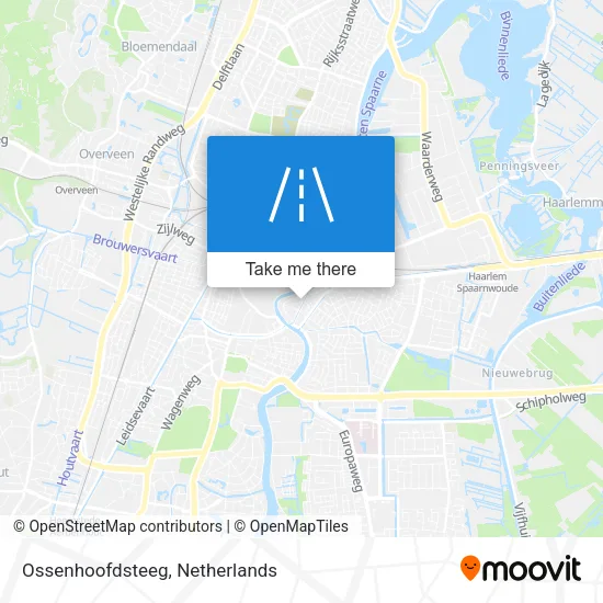 Ossenhoofdsteeg map