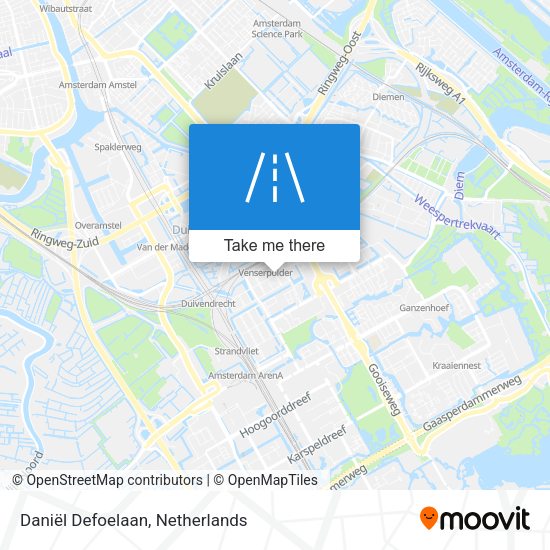 Daniël Defoelaan map