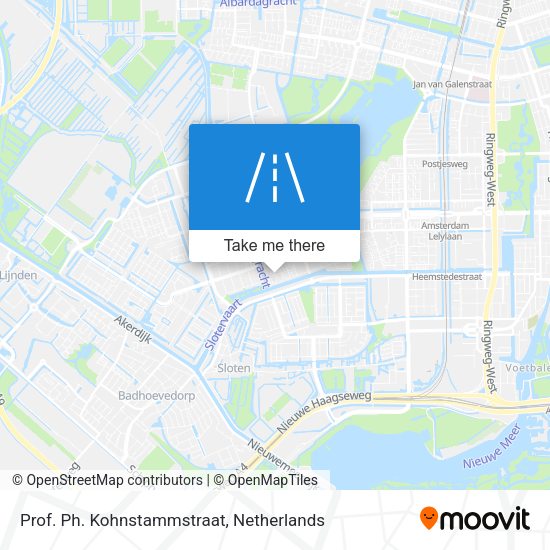 Prof. Ph. Kohnstammstraat map