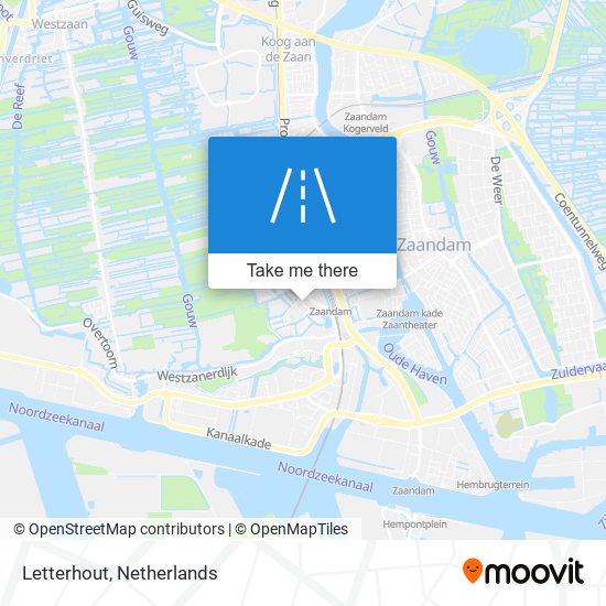 Letterhout map