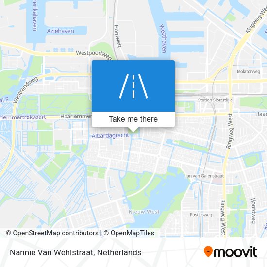 Nannie Van Wehlstraat map