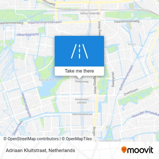 Adriaan Kluitstraat map