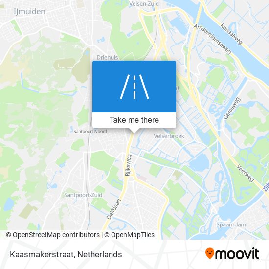 Kaasmakerstraat map