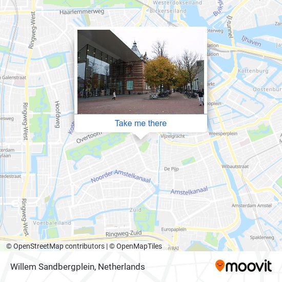 Willem Sandbergplein map