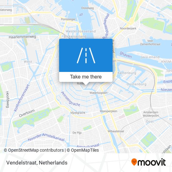 Vendelstraat map