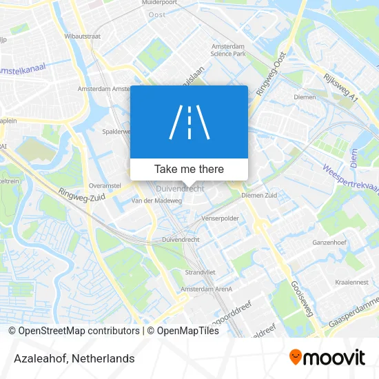 Azaleahof map
