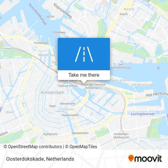 Oosterdokskade map