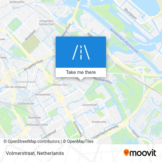 Volmerstraat map