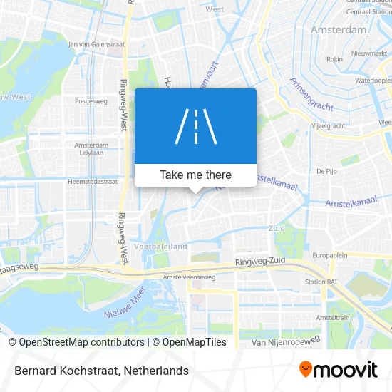 Bernard Kochstraat map