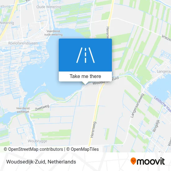 Woudsedijk-Zuid map
