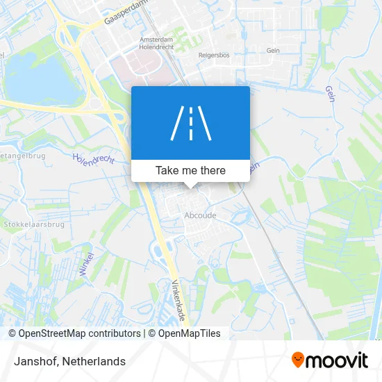 Janshof map