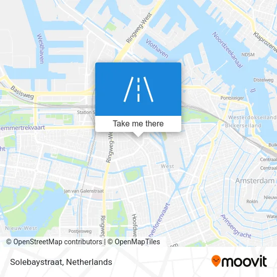 Solebaystraat map