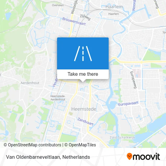 Van Oldenbarneveltlaan map