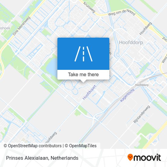 Prinses Alexialaan map