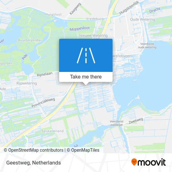 Geestweg map