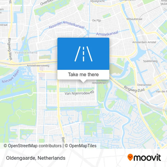 Oldengaarde map