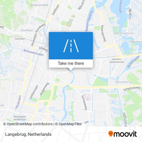 Langebrug map