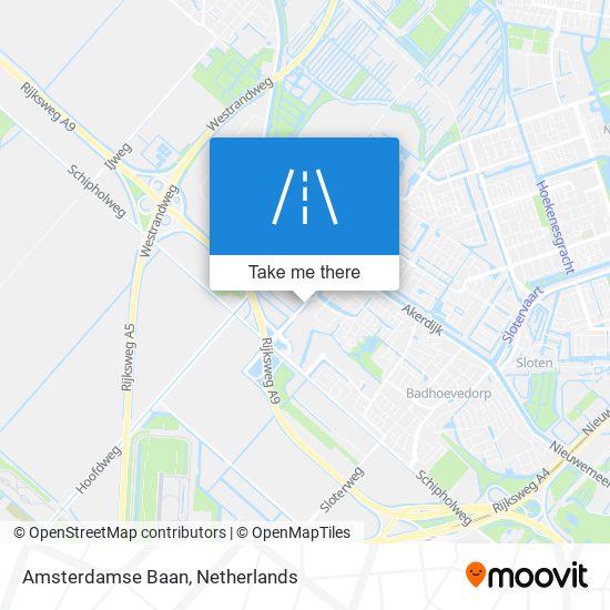 Amsterdamse Baan map