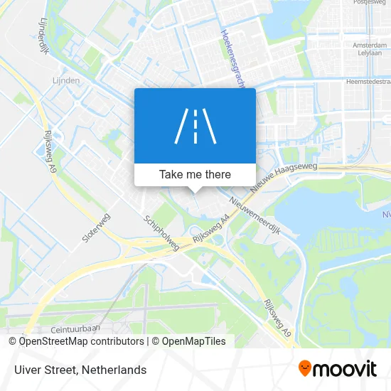 Uiverstraat map