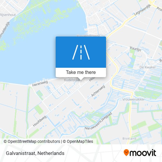 Galvanistraat map