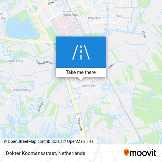 Dokter Koomansstraat map