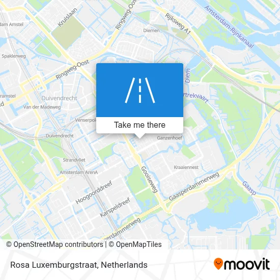 Rosa Luxemburgstraat map
