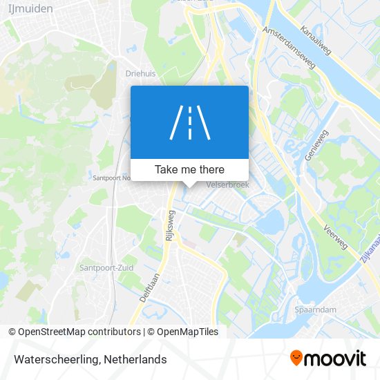 Waterscheerling map