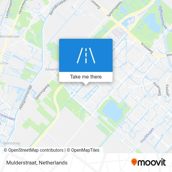 Mulderstraat map