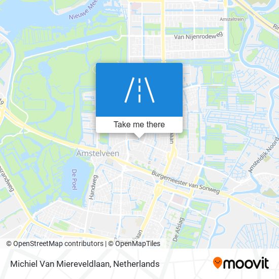 Michiel Van Miereveldlaan map