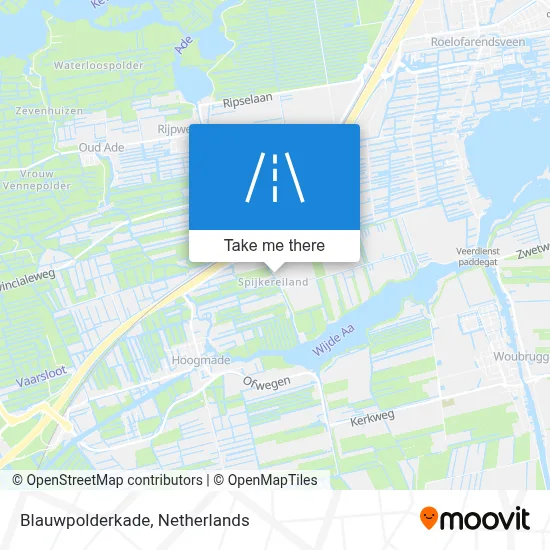 Blauwpolderkade map