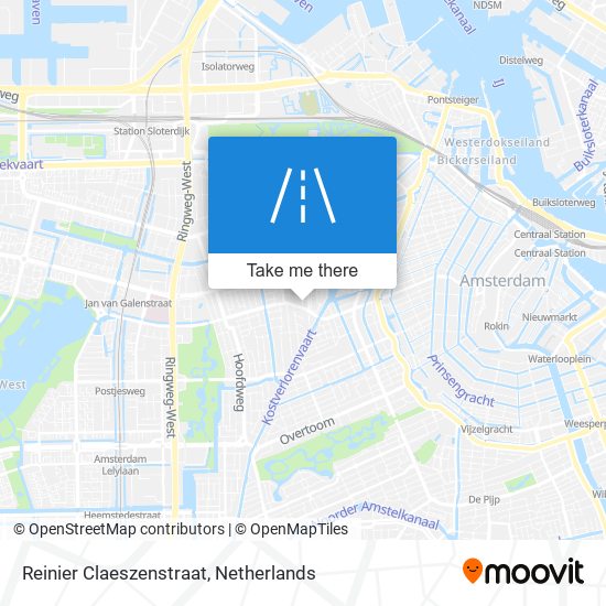 Reinier Claeszenstraat map