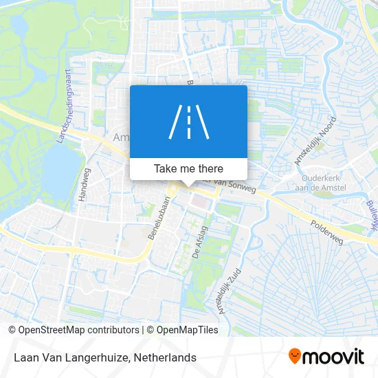 Laan Van Langerhuize map