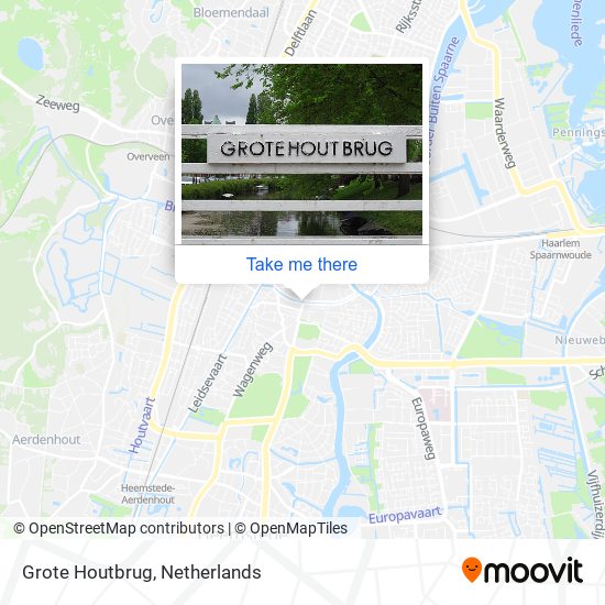 Grote Houtbrug Karte