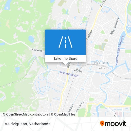 Veldzigtlaan map