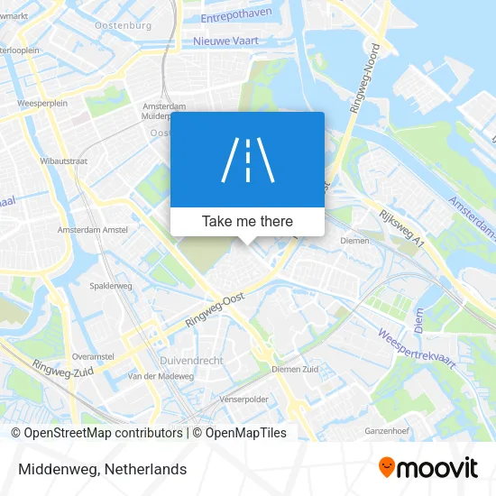 Middenweg map