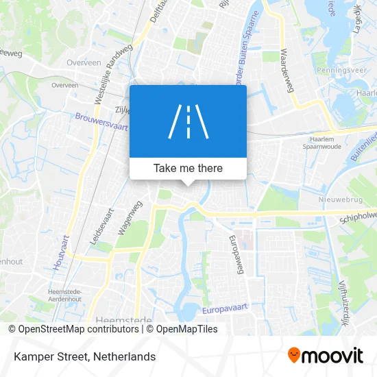Kamperstraat map